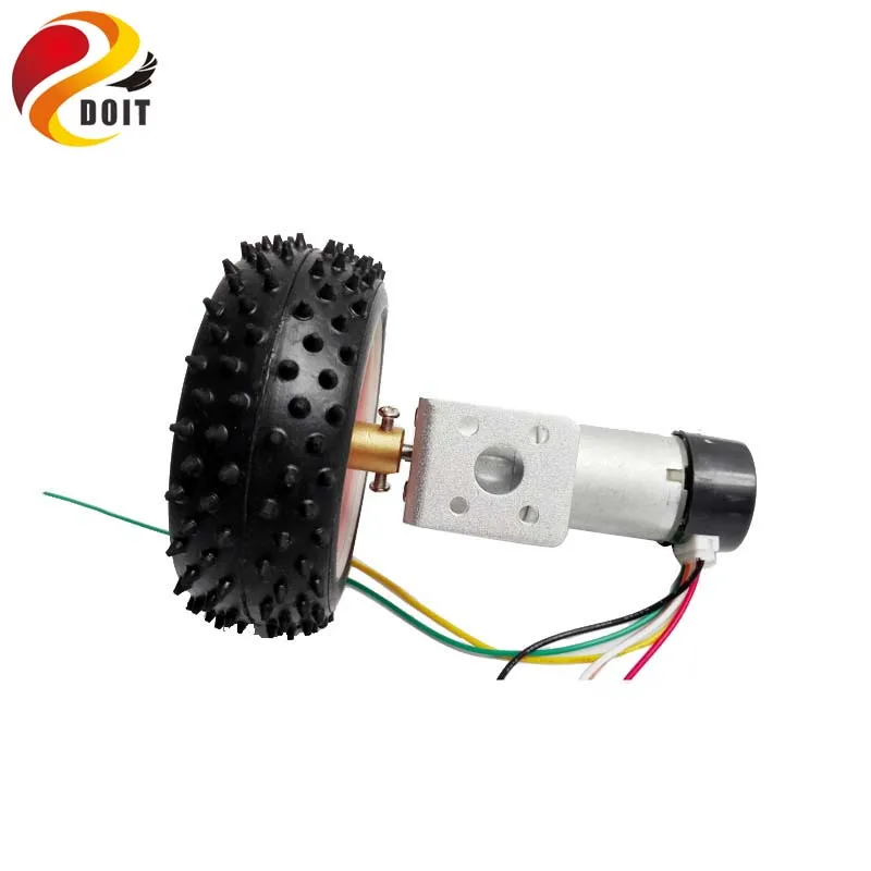 Um conjunto de acessórios para chassi de carro robô com largura da roda de 85 mm 31 mm, motor de 25 mm, acoplamento de cobre, suporte do motor, parafuso