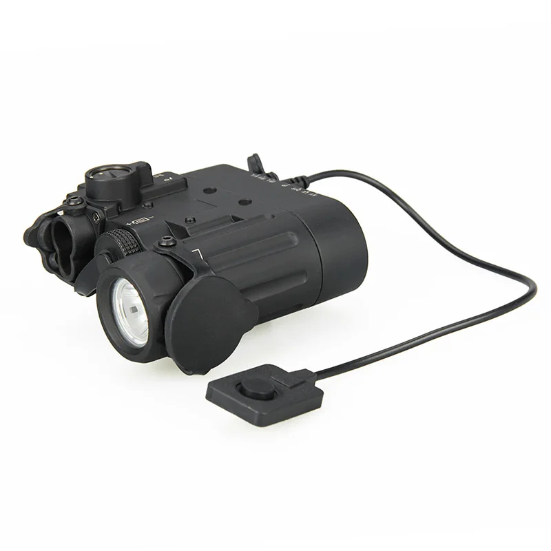 Tactische Airsoft Zaklamp DBAL-D2 Dubbele Straal Gericht Laserrood Met Ir Led Illuminator Klasse 1 GZ15-0088