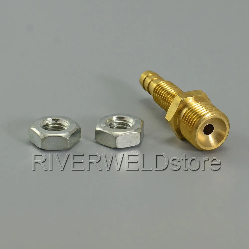 TIG Torch Fitting M16x1.5 Gas Nipple 8mm Welding Fitting Connector