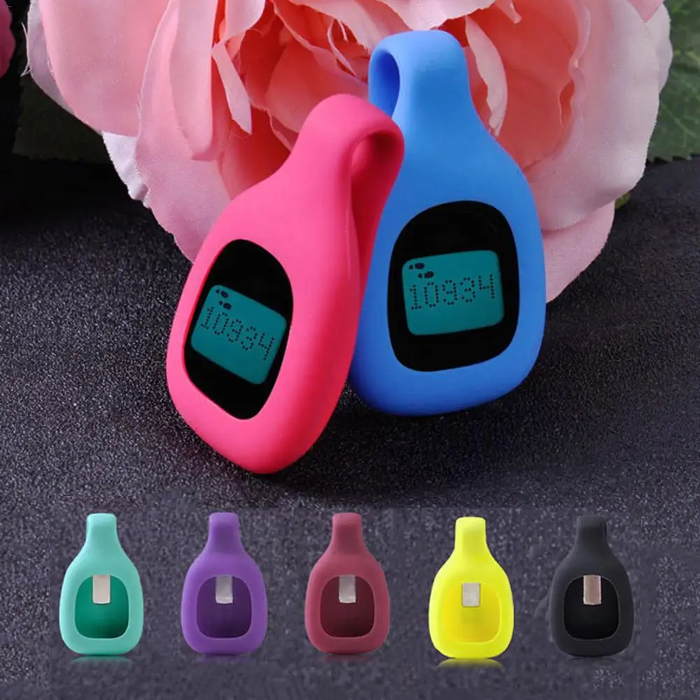 New Sport Colorful Replacement Silicon Rubber Clip Case Cover Holder Pouch for Fitbit Zip Activity Tracker Free Shipping