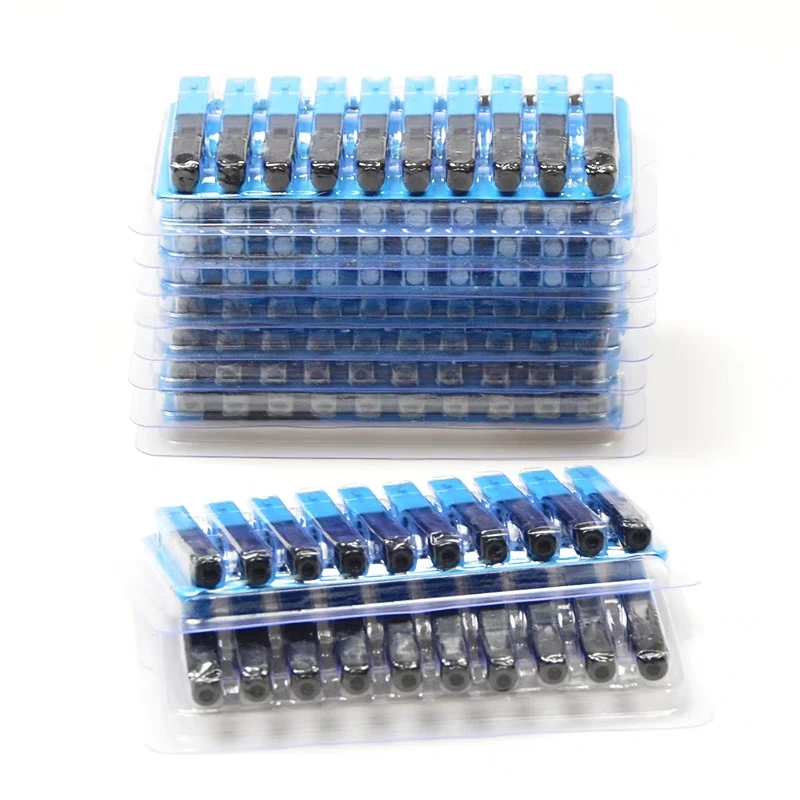 100pcs FTTH SC fast connector TOP ferrule IL 0.3dB(0.5db Max) SM Quick Cold Assembly field connettore in fibra ottica ELINK factory