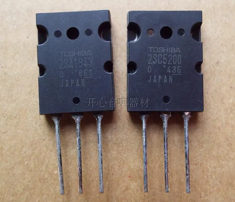 

new original import 1Pairs TTC5200 / TTA1943 2SA1943 2SC5200 Audio amplifier transistor