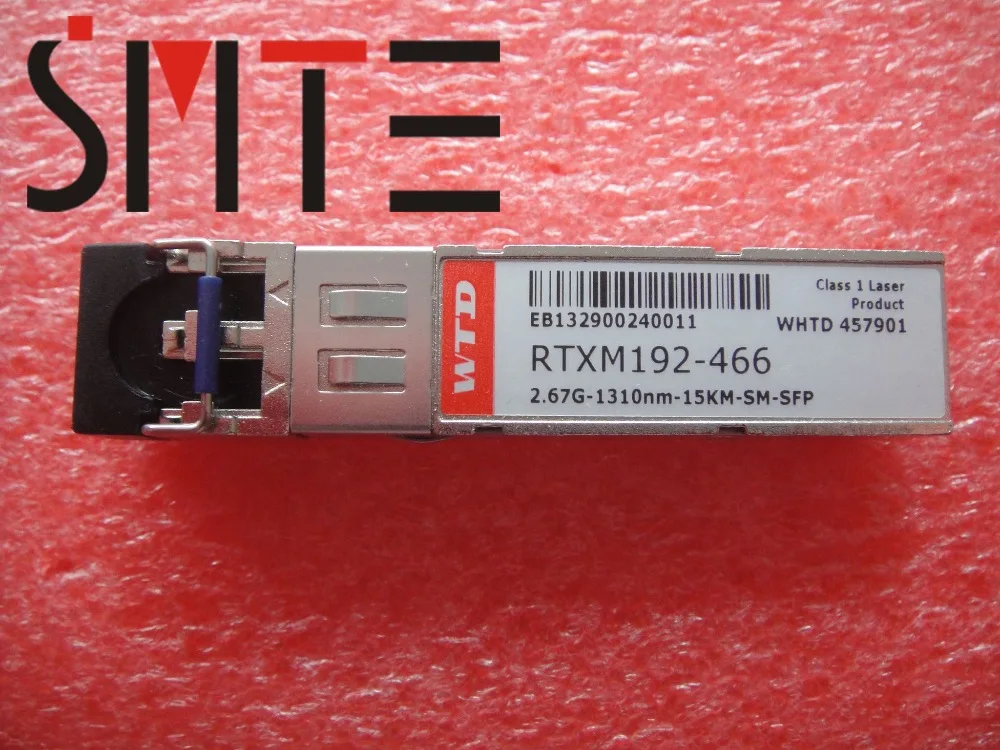 

WTD RTXM192-466 2.67G-1310nm-15KM-SM-SFP single mode SFP WHTD 457901 Fiber optical transceiver