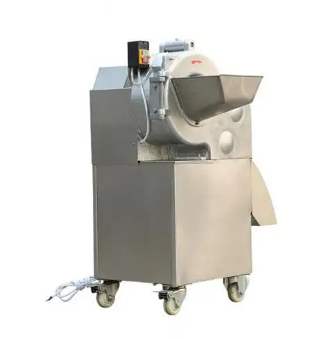 

Multifunction Automatic Big Capacity 1000kg/h Vegetable Cuber Dicing Potato Cutting Machine For Sale