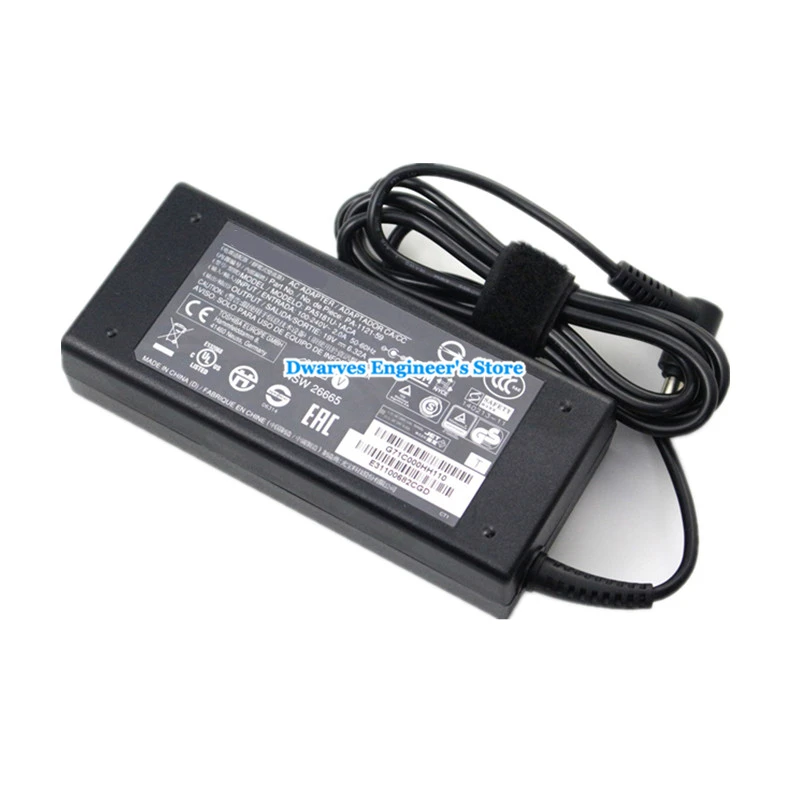 Imagem -03 - Genuine 19v 6.32a 120w ac Adaptador de Alimentação para Toshiba Satellite M500 M500-st5401 M500-st6421 M505 Pa112159 Pa-112104