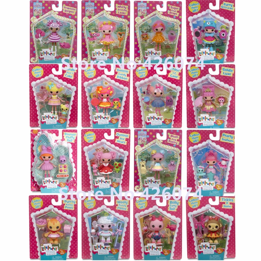 New Lalaloopsy Minis Figures Dolls For Girls Kids Toys Decoration Children Christmas Gifts