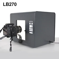 100V-240V SANOTO B270 Mini LED Photo Studio Photography Light Box Photo Box Softbox Jewelry Diamonds Lighting Box 27*21*21CM