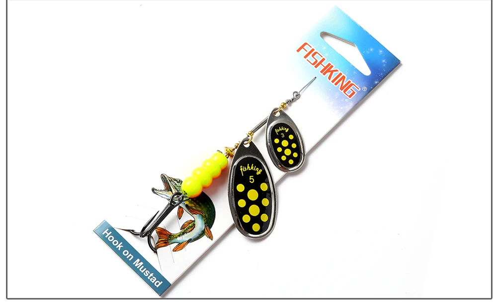 NGB 11cm-25G Messingmaterial Weitwurf-Spinnerbait Metallköder mit Dreifachhaken Angelköder – Detail 10