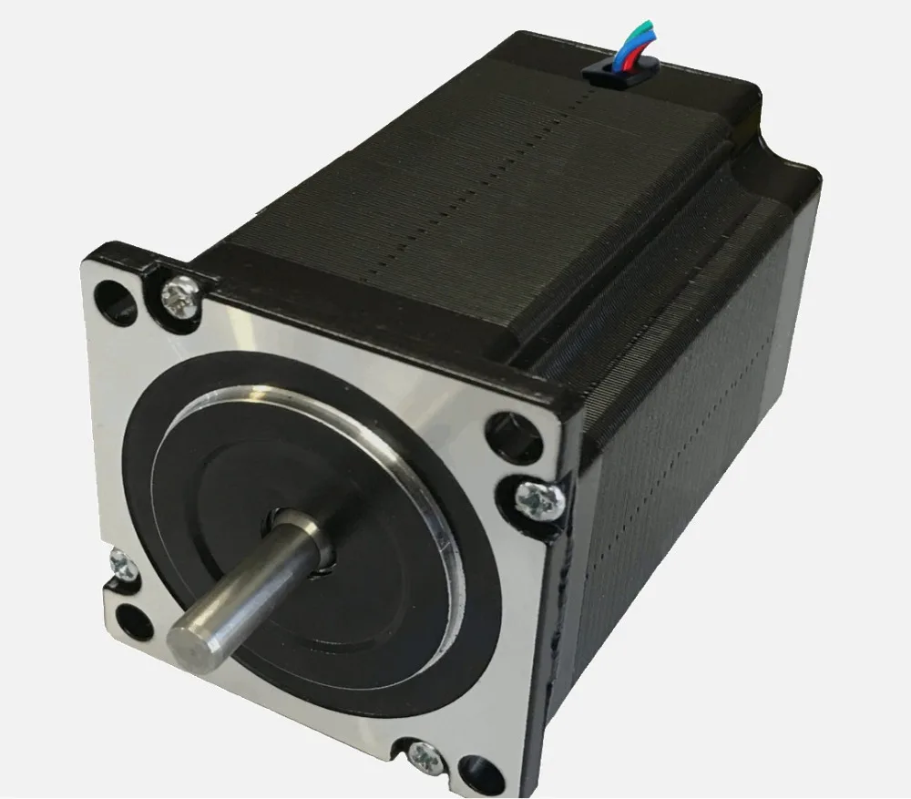 

New Leadshine 60CM30X NEMA 24 stepper motor with 3.0N.m (425 oz-in) holding torque 2-phase step motor 4 wires shaft size 8 mm