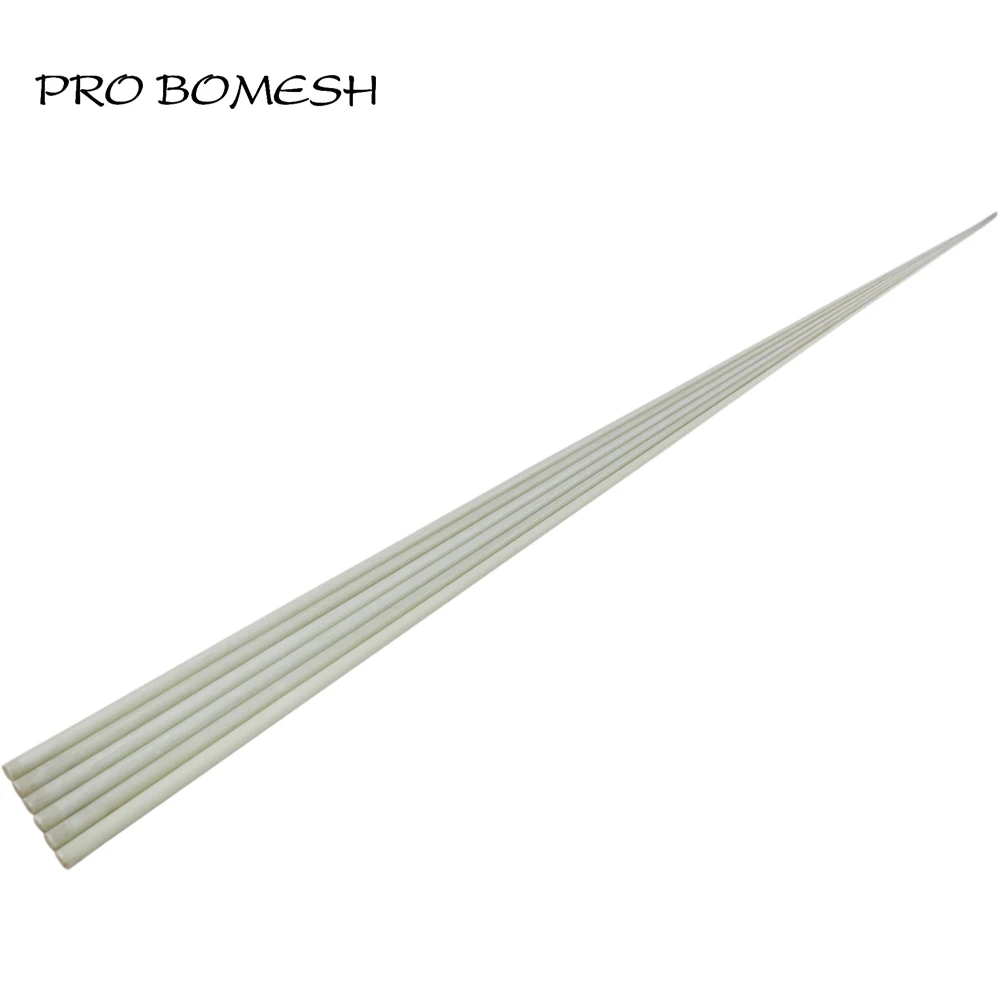 Pro Bomesh 3PCS/Lot 1.36M 54g 1 Section Solid Fiber Glass Sea Raft Rod Blank Squid Rod Blank DIY Rod Blank Building Repair