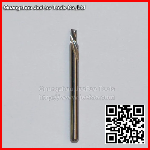 

3.175*2.5*4 One flute spiral milling cutter(cnc tools) AA series