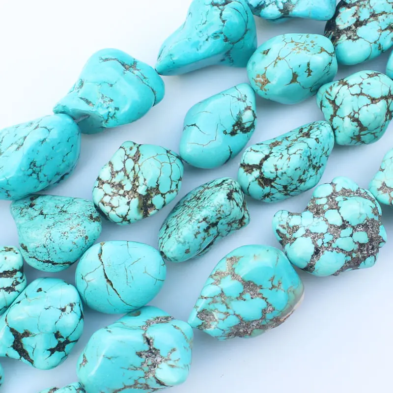 Natural Turquoises Freeform beads 4-12/10-30mm ,15inch , DIY Jewelry Making Beads ,We provide mixed wholesale for all items!