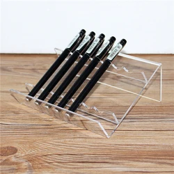 Plastic Pen Jewelry Display Stand Stand Holder High Quality Clear Pen Holder Desk Organizer