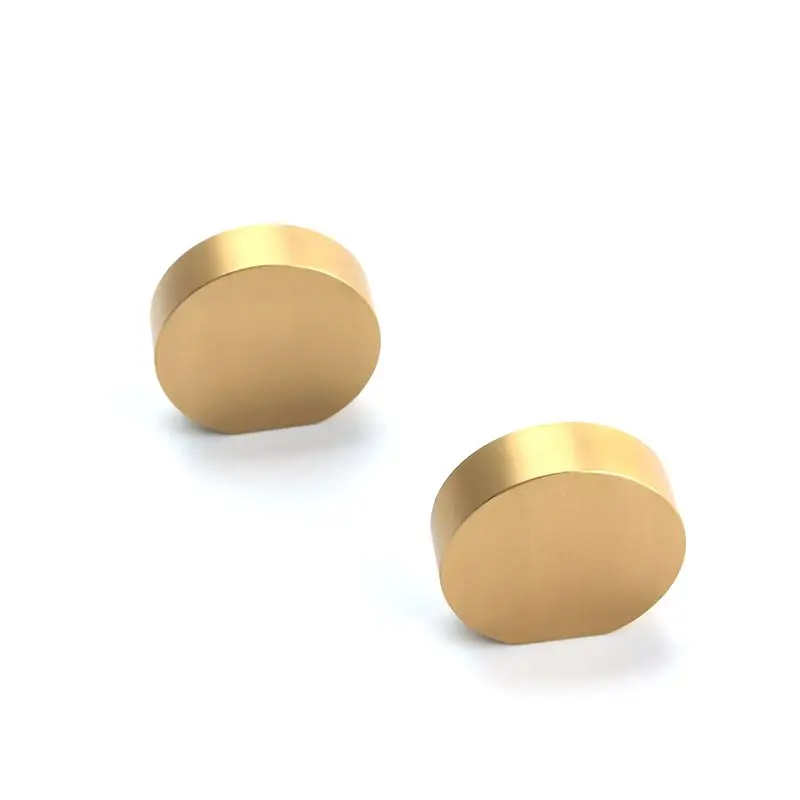 Modern Brushed Brass Kitchen Cabinet Knobs Gold Cupboard Dresser Drawer Pulls and Knobs-1Pack