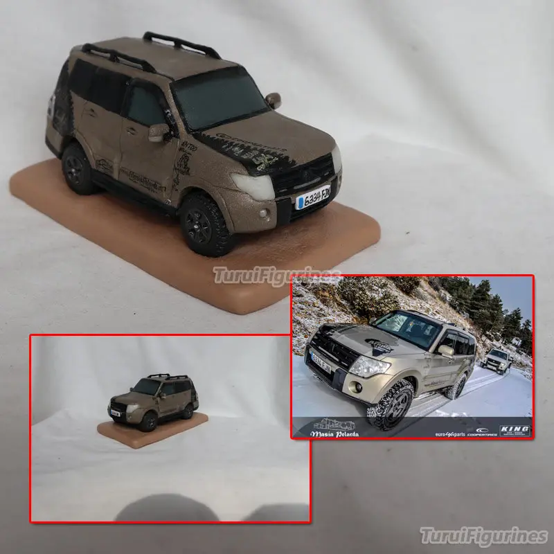 Art OOAK collection polymer clay custom made car model by hand unique gift to boyfriend boss business gift present father's day