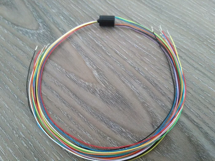 

The Outer Diameter of Collector Ring of Sliding Ring Conductive Ring for Airborne Model Brushless Motor Is 8mm with 8 Cores