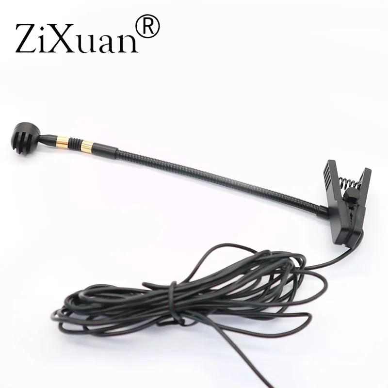 

Mini plug Condenser Wired stage saxophone microphone professional trumpet sax gooseneck musical instrument mic