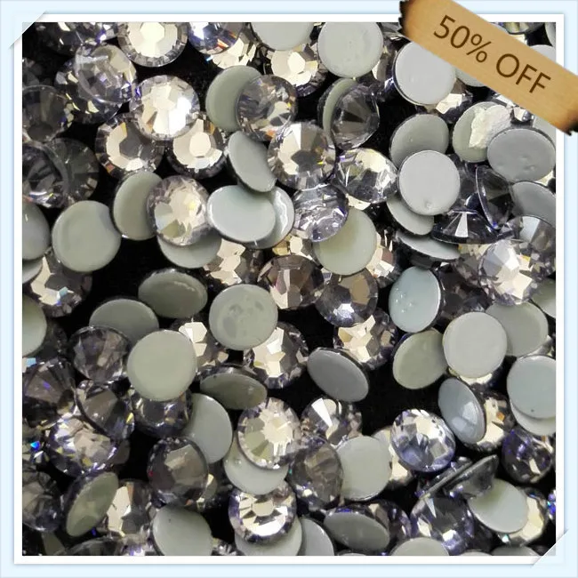 free shipping super shiny 50%  off  strong glue ss20 5mm  BLACK DIAMOND color  with  1440 pcs each pack ; for wedding dresses