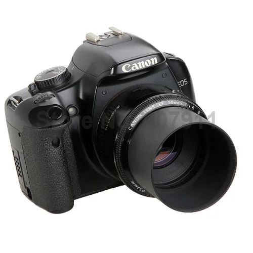 Capuz de lente de câmera 40.5mm, capuz de lente de metal para canon para nikon 40,5mm, filtro de lente da câmera dslr com 10 peças