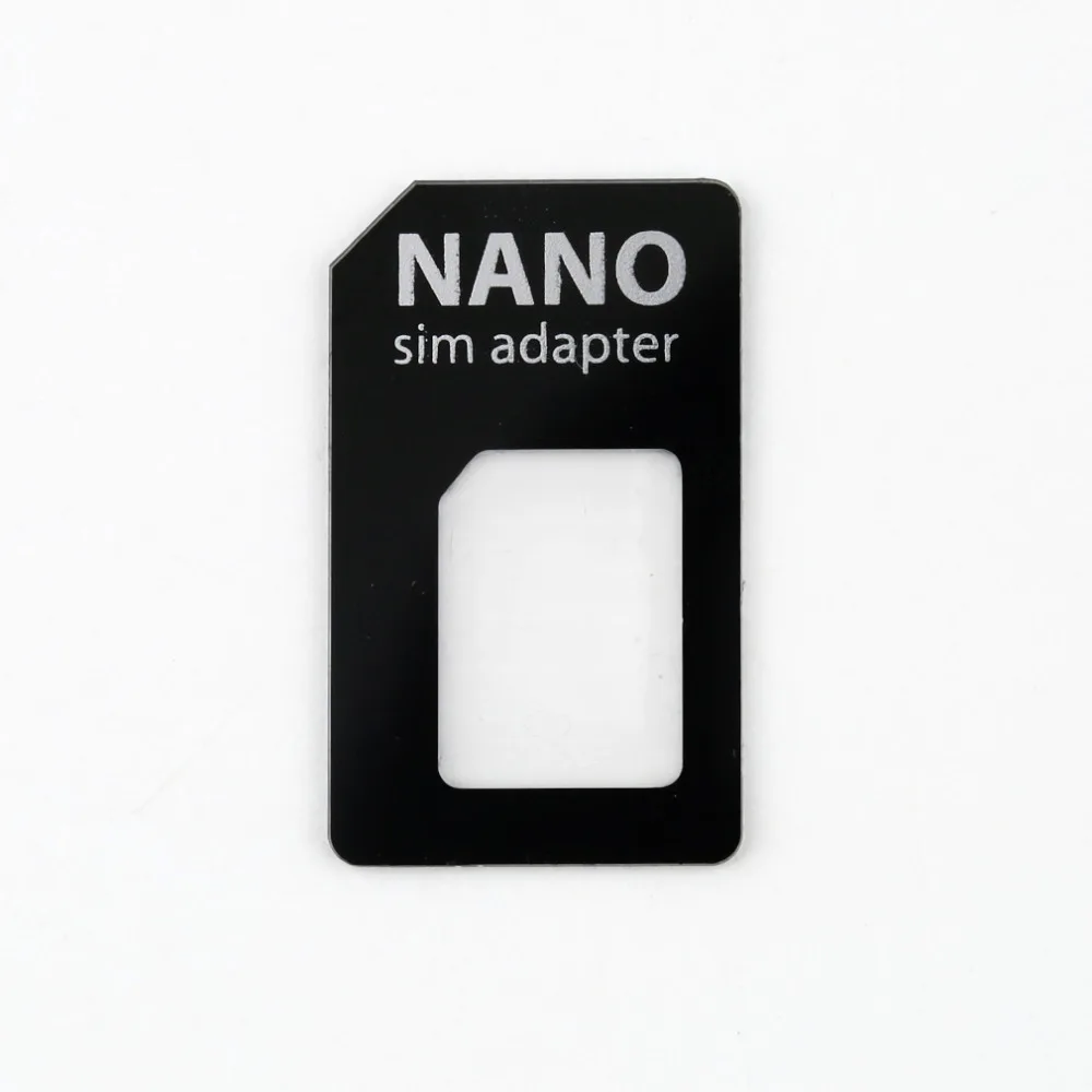 SIM MICROSIM Adaptor Adapter 3 in 1 for Nano SIM to Micro Standard for Apple for iPhone 5 5g 5th