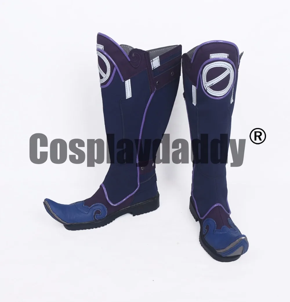 OW Heroes Defense Mei Legendary Jiangshi Version Cosplay Long Boots Shoes S008