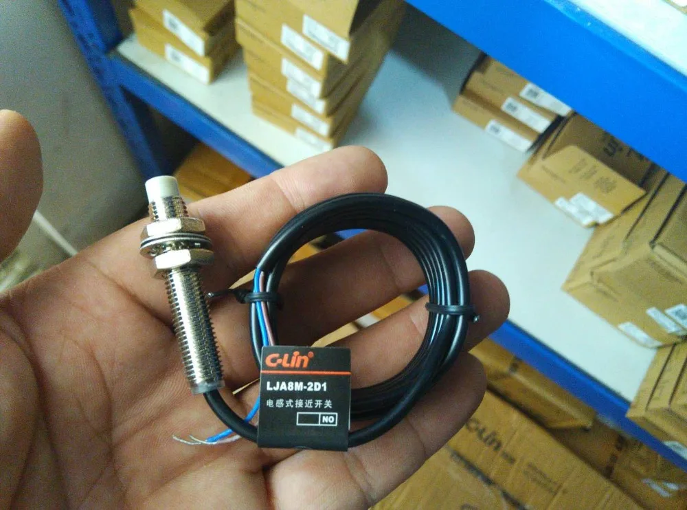 Brand new original authentic C-Lin LJA8M-2D1 DC two-wire normally open type inductive proximity switch