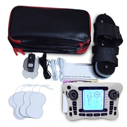 TENS UNIT/Dual Channel Output TENS EMS Pain Relief/Electrical Nerve Muscle Stimulator/Digital Therapy Massager/Physiotherapy
