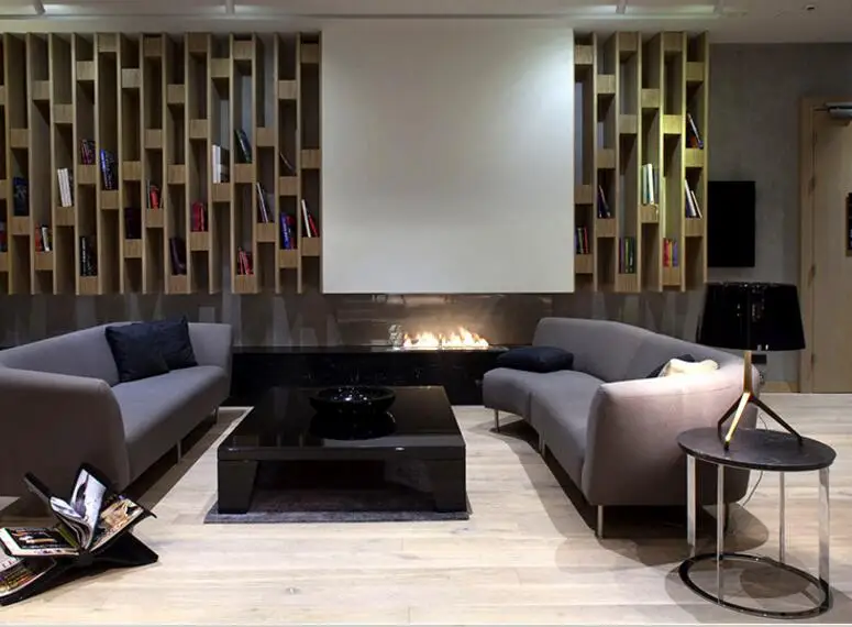 

Inno-Fire 18 inch wifi real fire automatic smart intelligent bio fireplace home