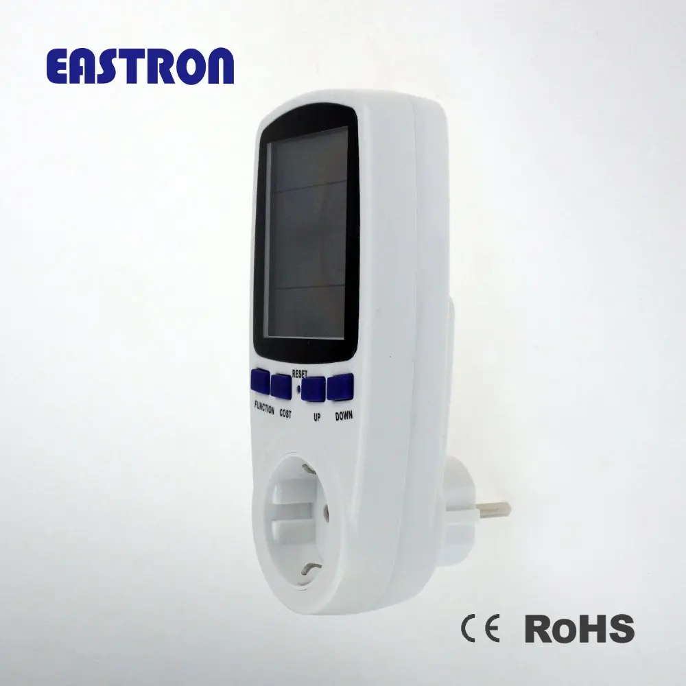 EU Digital Volt Voltage Wattmeter Power Analyzer Electronic Power Energy Meter Automatic Kwh Power Switch