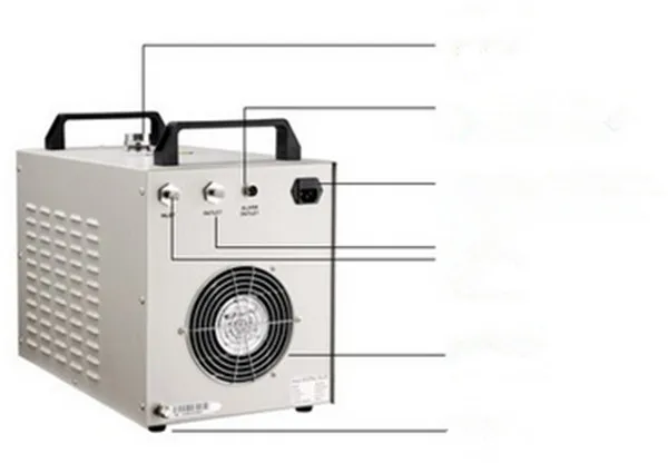 Industrial Water Chiller  For CNC Spindle Laser Cutting Machine CO2 Laser Tube Cooling Equipment Parts