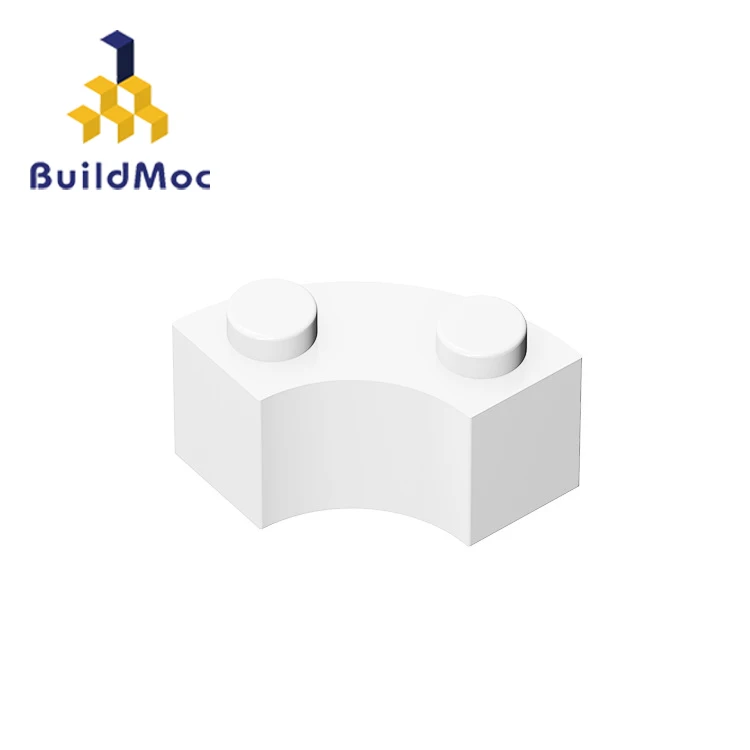 BuildMOC 85080 3063 2x2 curved brick high-tech Changeover Catch For Building Blocks Parts DIY Educatio