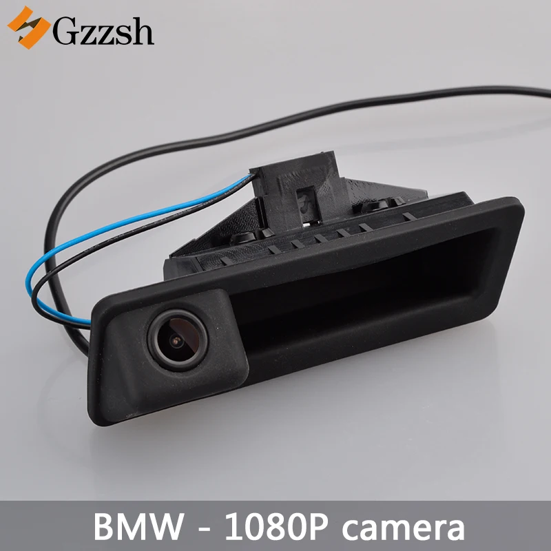 1080P Mobil HD Rear View Kamera untuk BMW X5 X1 X6 E39 E53 E82 E88 E84 E90 E91 E92 e93 E60 E61 E70 E71 E72 Pengganti Bagasi Menangani