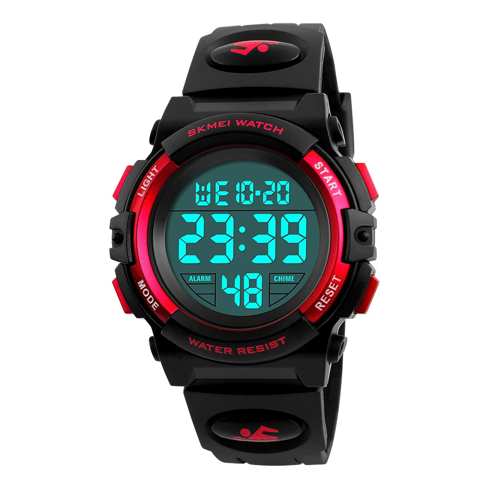 SKMEI Digital LED Children Watch Waterproof Swimming Girls Boys Clock Sports Watches Fashion Student Wristwatches NEW