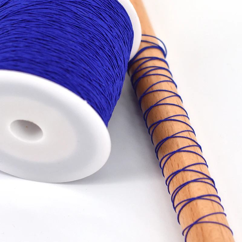 0.3mm fine wrinkle elastic line elastic rope sewing bottom line spandex round elastic band closing elastic line