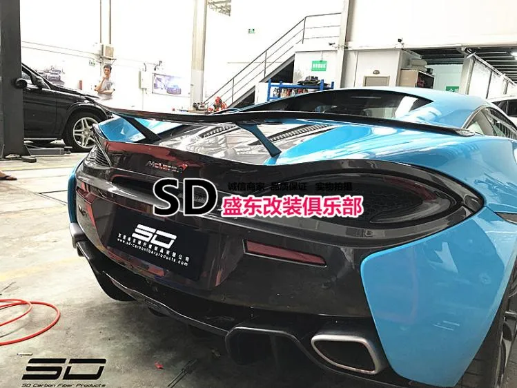 Fit for  McLaren 570S 570GT 540C NOVITEC carbon fiber spoiler wing tail