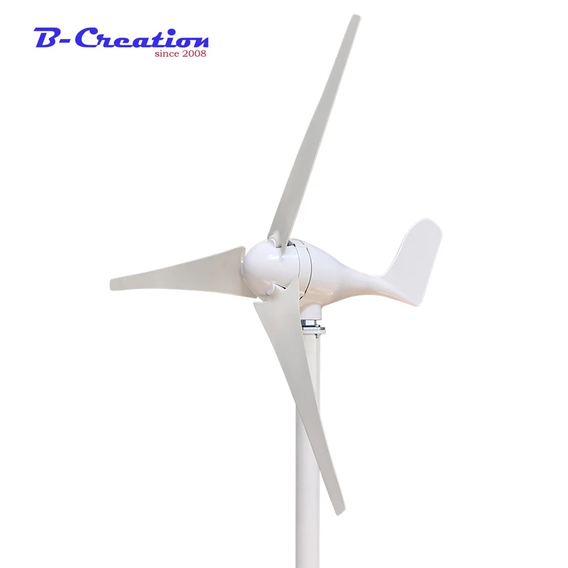 400W Generador Eolico Gerador De Energia 400w 12v/24vdc Mini Wind Turbine Generator On Sale With 3pcs/5pcs Blades For Home Use