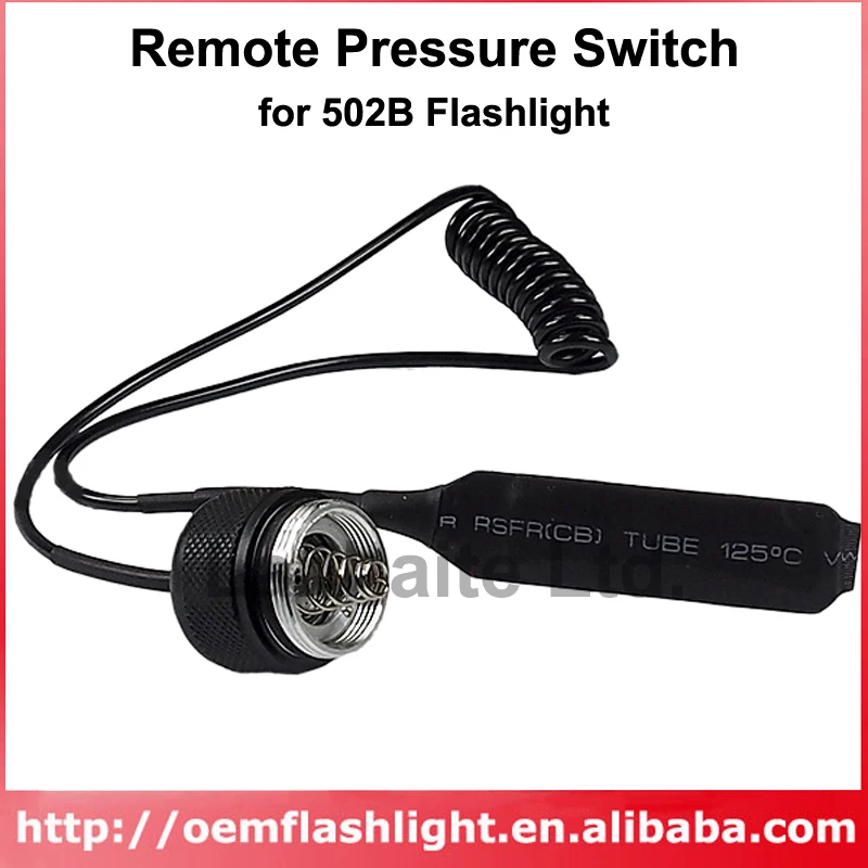 Remote Pressure Switch for 502B Flashlight