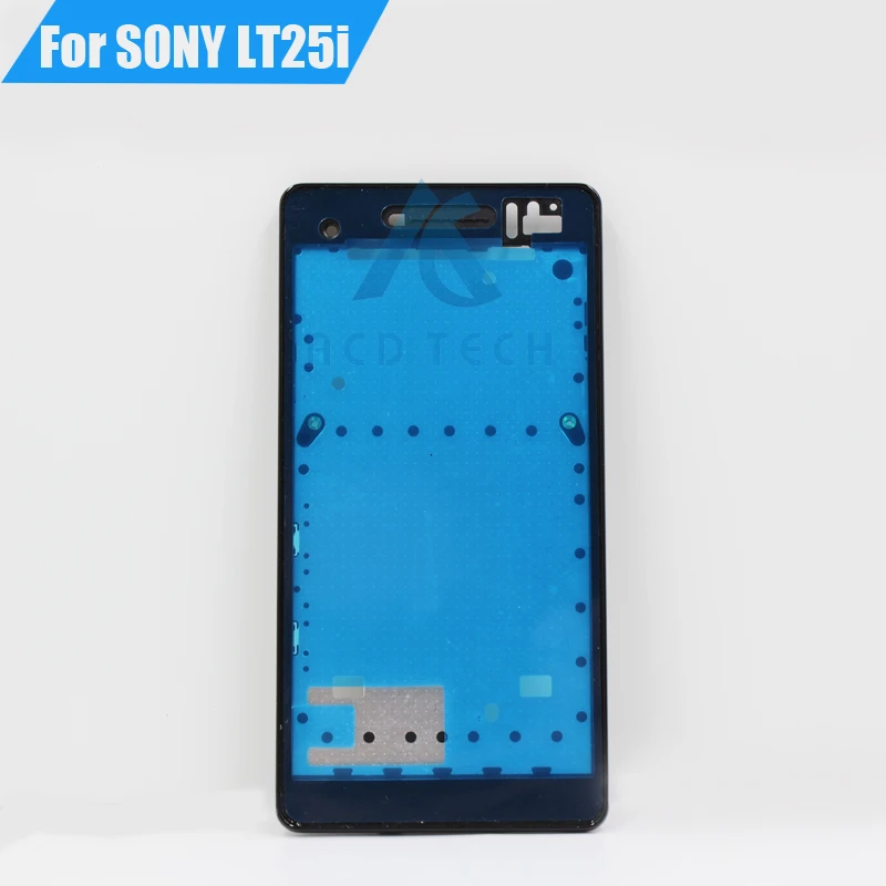 

Original New Replacement Front LCD Frame Screen Chassis Bezel Plate Cover For Sony Xperia V LT25i