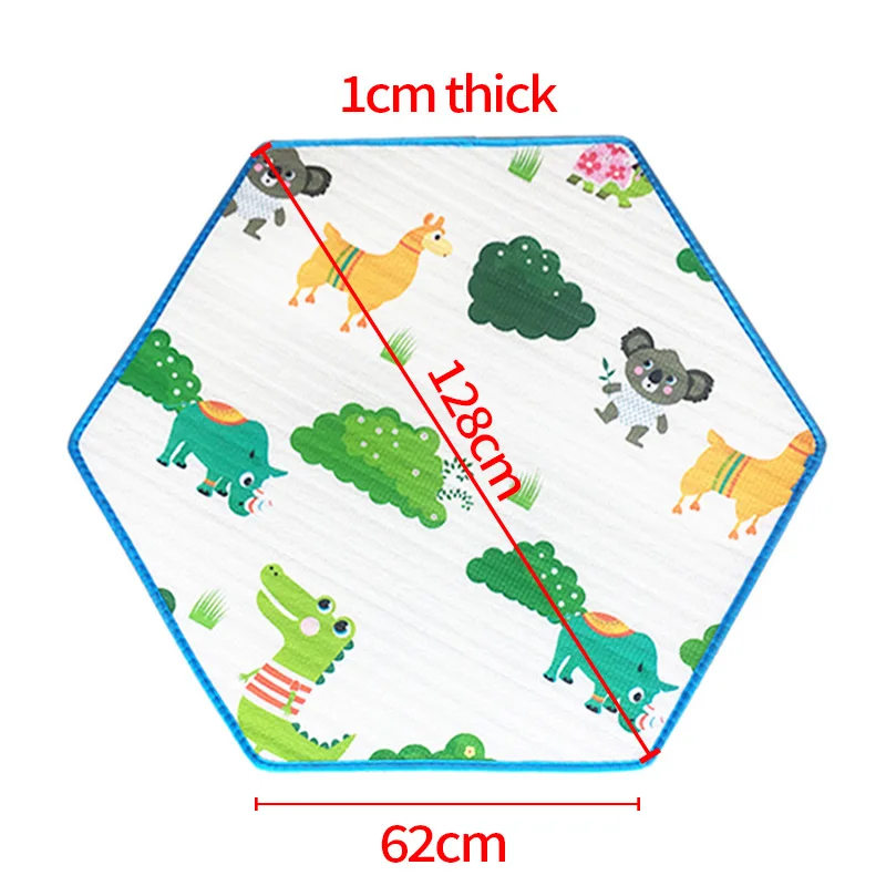 IMBABY Baby Play Mat Crawling Mat Folding Baby Play Folding Mat For Baby Children kids blanket activities  anima foam carpet