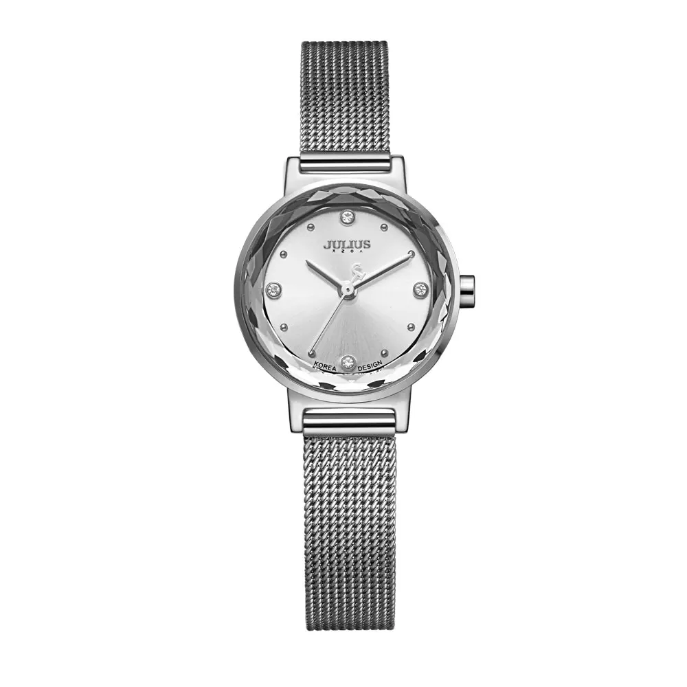 2017 New JULIUS Womens Watch Top Brand Gold Steel Mesh Belt Bracelet Hour Clock Montre Femme Reloj Mujer Erkek Kol Saati JA-917