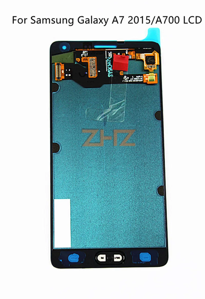 Tela lcd para samsung galaxy a7 2015 a700fd, touch screen, digitalizador, montagem, a7000, a700h, a700f, a700, peças de reposição