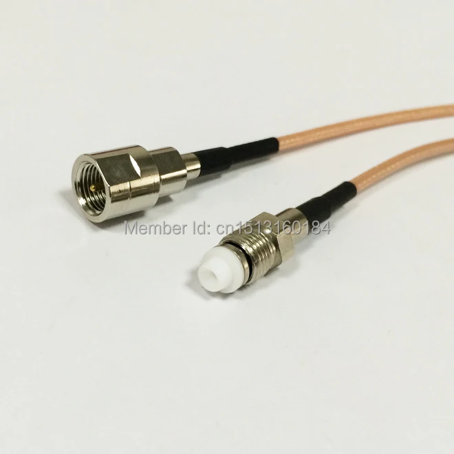 New Modem Coaxial Cable FME Male Plug Connector To FME Female Jack Connector RG316 Cable Pigtail 15CM 6