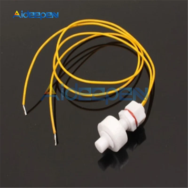 52mm PP Liquid Water Level Sensor Horizontal Float Switch Down P45 Low Pressure Float Switch For Fish Tank Switchs Sensors