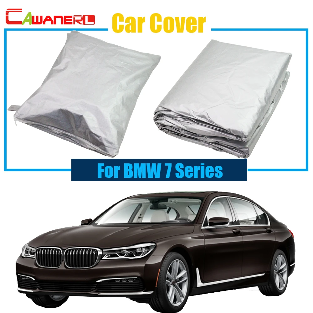 

Cawanerl Car-Styling Car Cover Anti UV Rain Snow Sun Resistant Sun Shade Cover For BMW 7 Series Free Shipping !