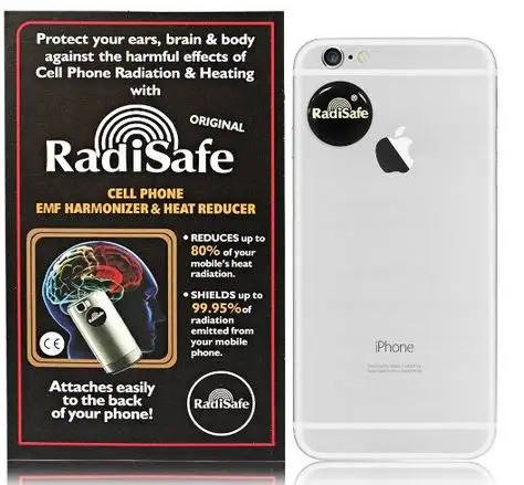 Imagem -04 - Adesivos Anti Radiação para Telefone Celular Radisafe 3g 4g 5g de Proteção para 10 m