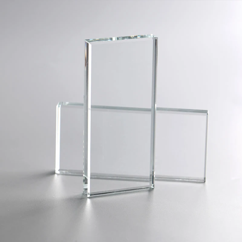 Rectangle-shaped Eyelash Glue Glass Holder False Eyelash Stand False Eyelash Extension Crystal Glass Glue Pallet Accessories