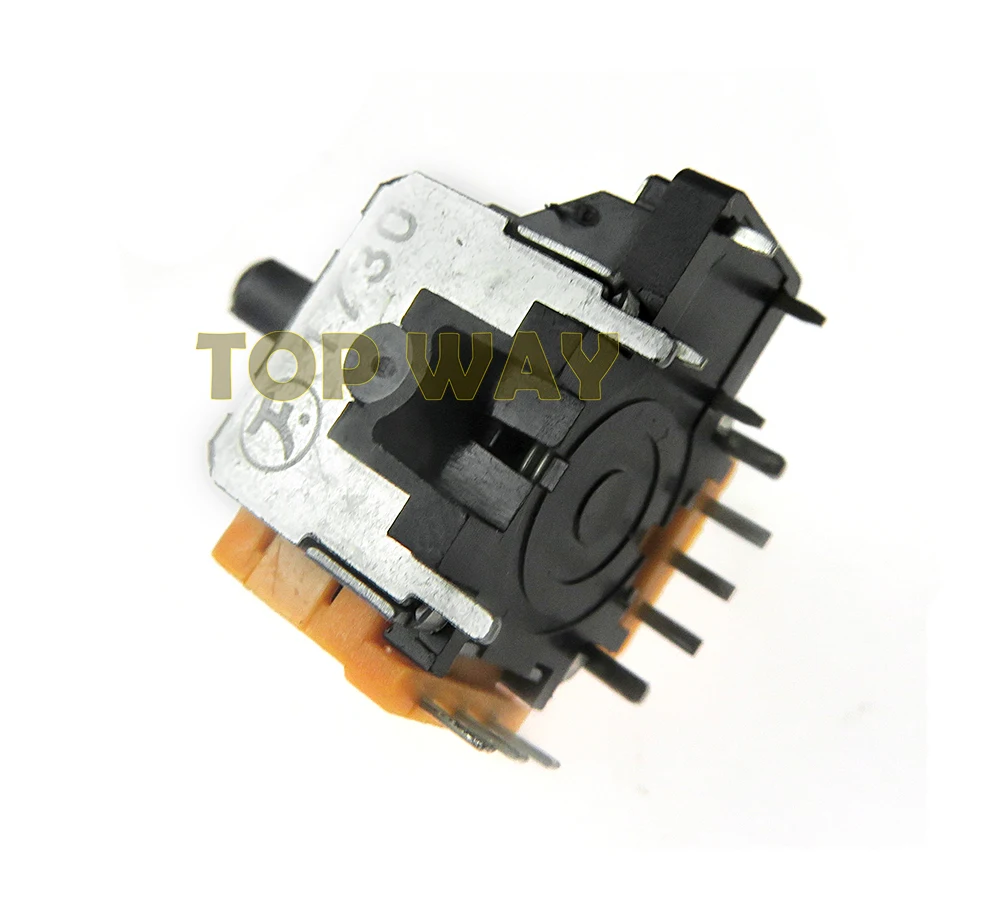 Reemplazo de Joystick analógico basculante 3D Original, 2 uds., amarillo, para PlayStation 4, PS4, controlador inalámbrico Con