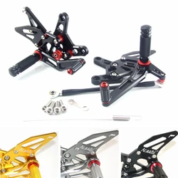 CNC Adjustable Rear Set Rearsets For KAWASAKI ZX6R 2007 2008 Foot Rest