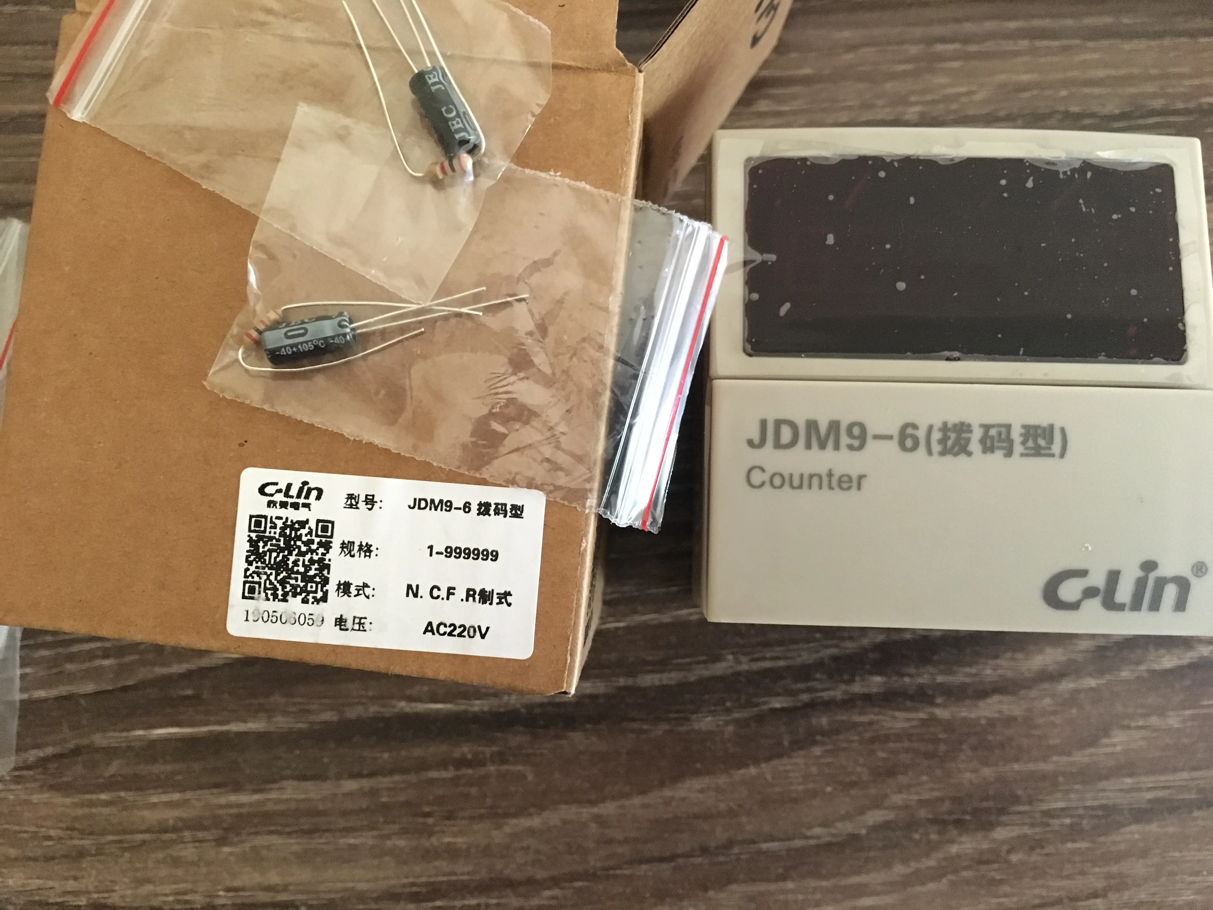 

C-lin JDM9-6 (Интеллектуальный) цифровой счетчик AC220