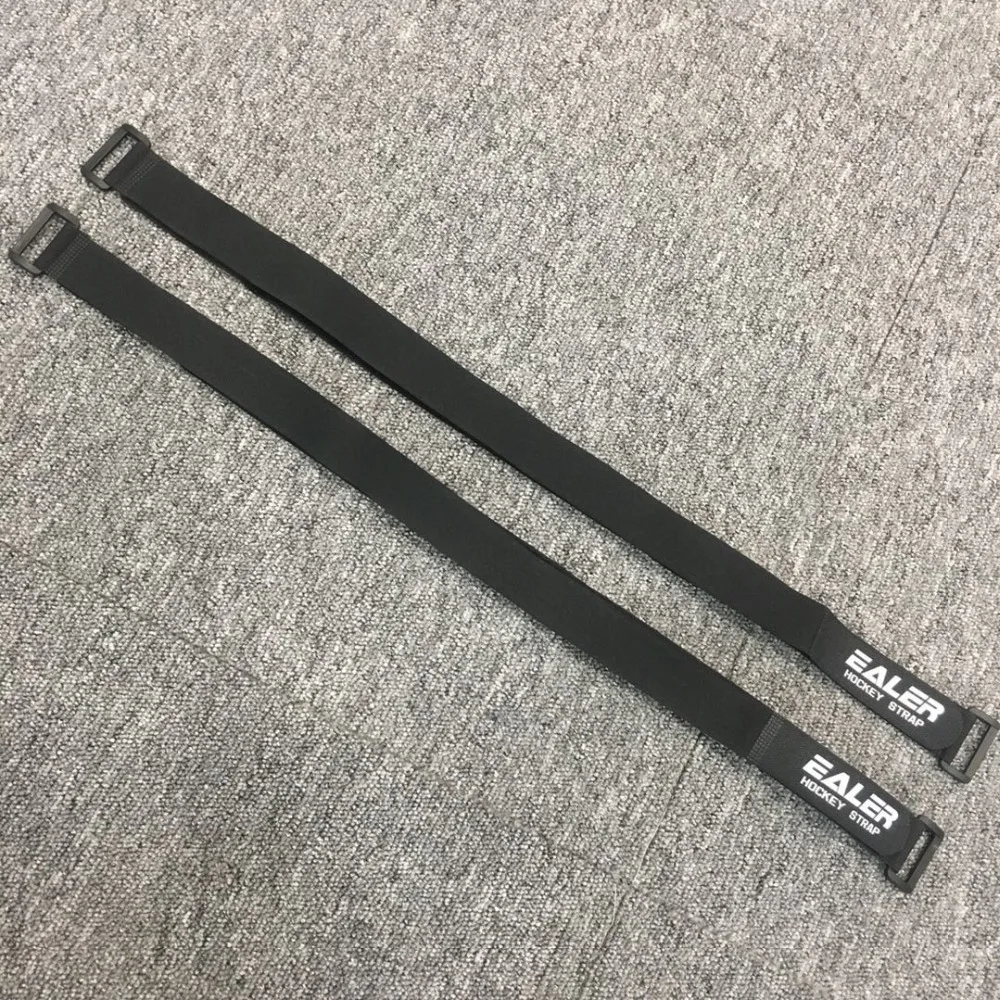 EALER HAS100 Heavy Duty Hockey Shin Straps (2 Pairs) for Easy Use